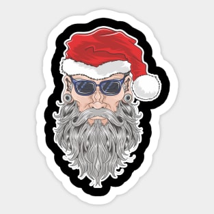 Brutal Santa Sticker